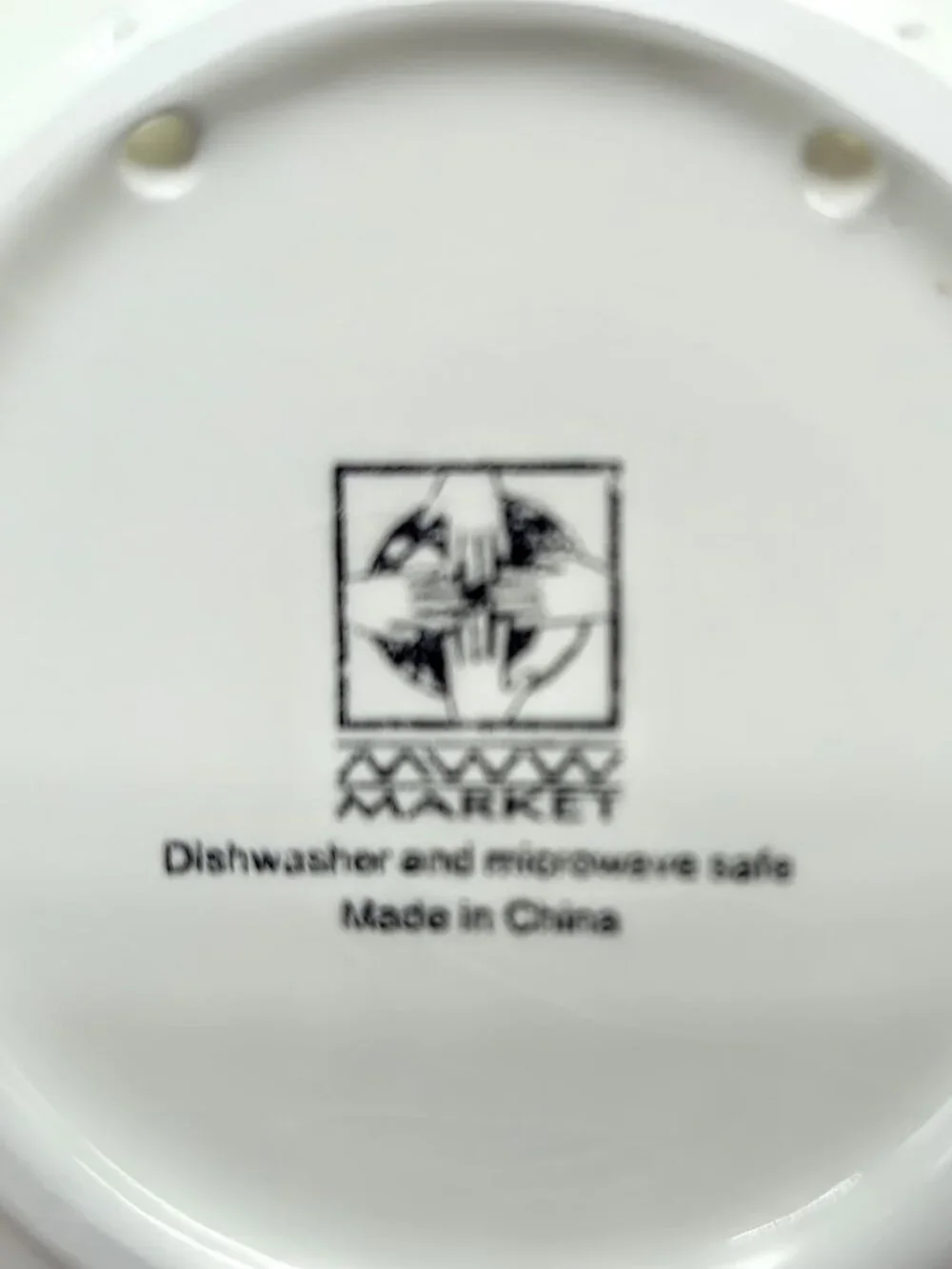 Boxed Set of 4 Flora Rosa Ceramic Mini Plates NIB